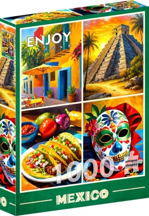 Enjoy: Mexico (1000) verticale puzzel