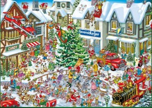 Ravensburger: Ray's Comic Series - Christmas (1000) kerstpuzzel