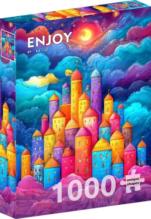 Enjoy: Clouds Fortress (1000) verticale puzzel