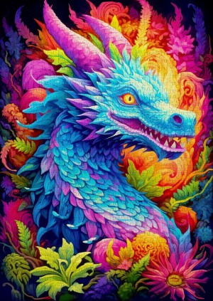 Enjoy: Celestial Dragon (1000) verticale puzzel