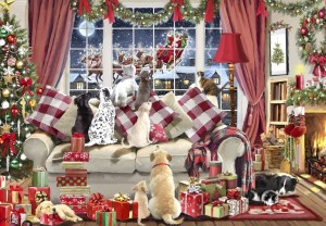 Bluebird: Waiting for Santa (1000) kerstpuzzel