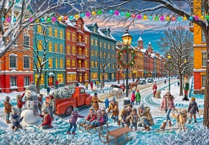 Bluebird: Waiting for Christmas (1000) kerstpuzzel