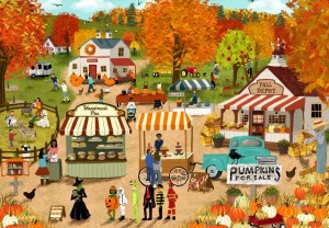 Pieces and Peace: Fall Festival (1000) herfstpuzzel