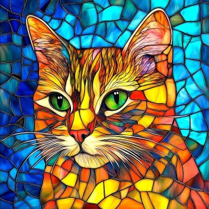 SunsOut: Ginger Cat (500) kattenpuzzel