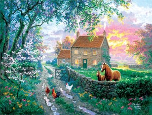 SunsOut: English Farm Life (500XL) legpuzzel