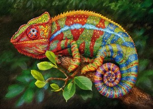 Cherry Pazzi: Chameleon (1000) legpuzzel