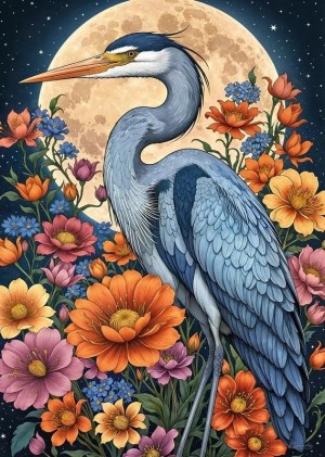 Cherry Pazzi: Lunar Serenade (1000) verticale puzzel