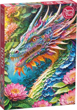 Cherry Pazzi: Good Luck Dragon (1000) verticale puzzel