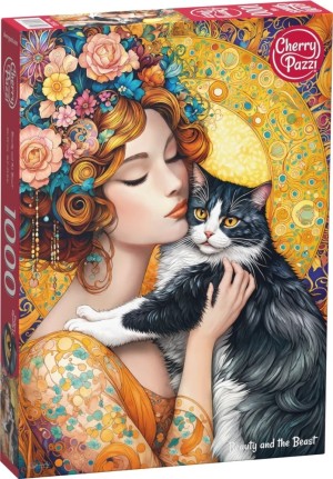Cherry Pazzi: Beauty and the Beast (1000) verticale puzzel