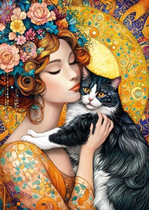 Cherry Pazzi: Beauty and the Beast (1000) verticale puzzel