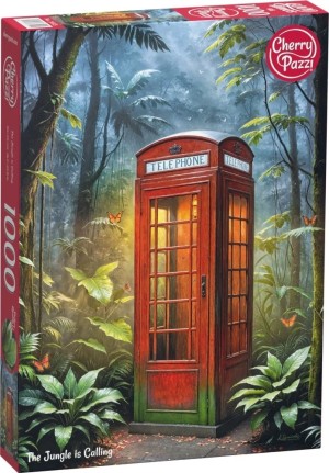 Cherry Pazzi: The Jungle is Calling (1000) verticale puzzel