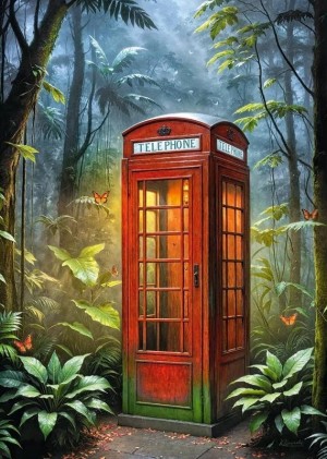 Cherry Pazzi: The Jungle is Calling (1000) verticale puzzel