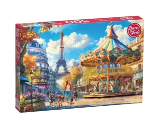 Cherry Pazzi: Paris Day Out (500) legpuzzel