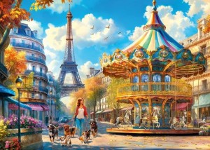 Cherry Pazzi: Paris Day Out (500) legpuzzel