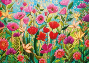 Cherry Pazzi: Wild Beauty (1000) bloemenpuzzel