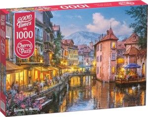 Cherry Pazzi: Evening in Annecy (1000) legpuzzel