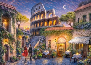 Cherry Pazzi: Romantic Rome (1000) legpuzzel