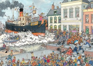 Jan van Haasteren: St Nicolaas Parade (1000) legpuzzel