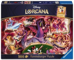 Ravensburger: Disney Lorcana Glimmers of the Realm - Ruby (1000) puzzel
