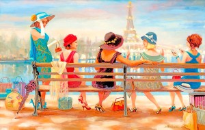 SunsOut: Girls Day Out (550L) legpuzzel