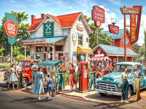 SunsOut: Vintage Station (1000) legpuzzel