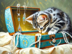 SunsOut: The Jewelry Box (500L) legpuzzel