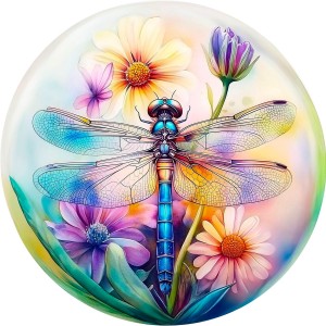 SunsOut: Hidden Garden Beauty (500) ronde puzzel