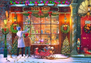 Bluebird: Old Toy Shop (1000) kerstpuzzel