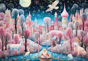 Bluebird: Christmas Village (1000) kerstpuzzel