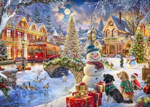 Bluebird: Villa Christmas (1500) kerstpuzzel