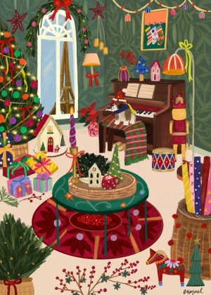 Pieces and Peace: Christmas in Paris (500) kerstpuzzel