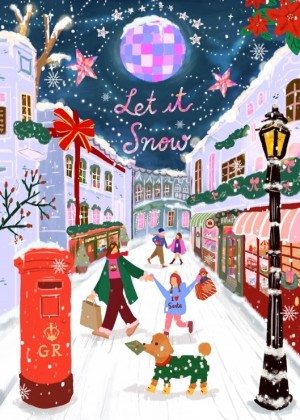 Pieces and Peace: Let it Snow London (500) kerstpuzzel