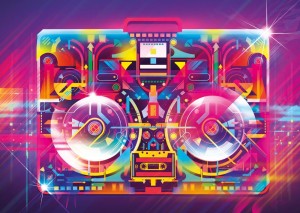 Yazz: Boombox (1000) legpuzzel