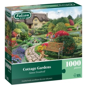 Falcon: Cottage Gardens (1000) legpuzzel