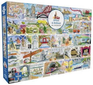 Gibsons: British and Brilliant (1000) legpuzzel