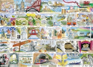 Gibsons: British and Brilliant (1000) legpuzzel