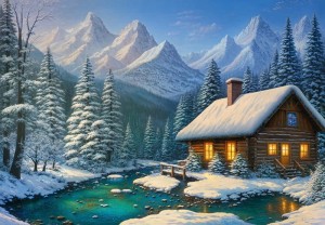 Cherry Pazzi: Winter Whispers (500) winterpuzzel