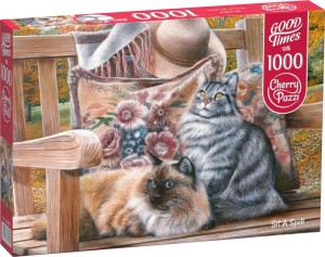 Cherry Pazzi: Sit A Spell (1000) kattenpuzzel