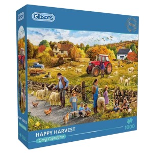 Gibsons: Happy Harvest (1000) herfstpuzzel