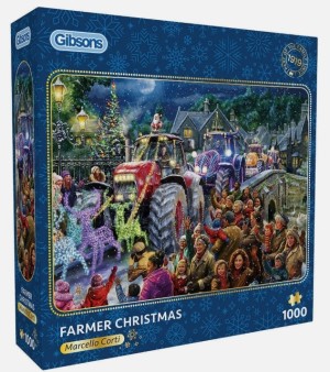 Gibsons: Farmer Christmas (1000) kerstpuzzel