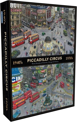 Gibsons: Piccadilly Circus (1000) verticale puzzel