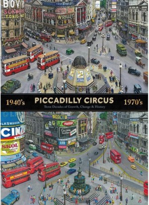Gibsons: Piccadilly Circus (1000) verticale puzzel