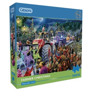 Gibsons: Farmer Christmas (500XL) kerstpuzzel