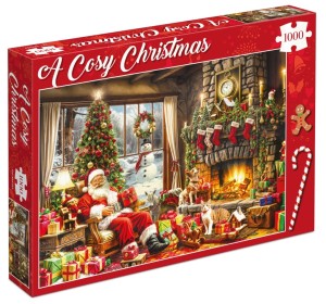 Tucker's Fun Factory: A Cosy Christmas (1000) kerstpuzzel