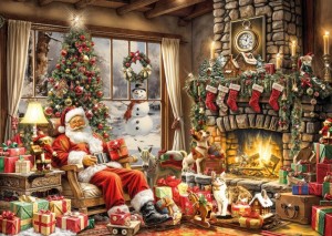 Tucker's Fun Factory: A Cosy Christmas (1000) kerstpuzzel