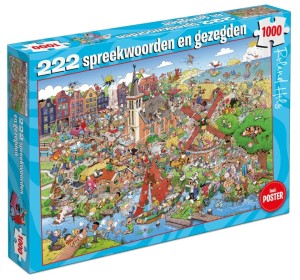 Tucker's Fun Factory: 222 Spreekwoorden en Gezegden (1000) legpuzzel