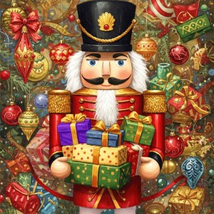 Bluebird: Nutcracker (1024) kerstpuzzel