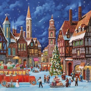 Alipson: The Market (1000) kerstpuzzel