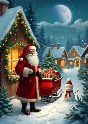 Alipson: Christmas Eve (500) verticale puzzel
