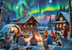 Bluebird: Under Dawn (1000) legpuzzel